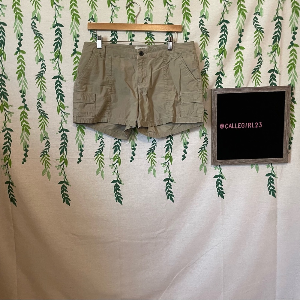 The North Face Women's Olive Cargo Shorts